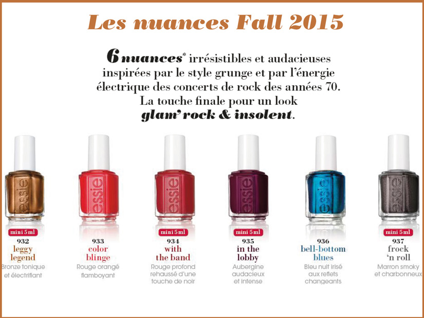 collection automne 2015