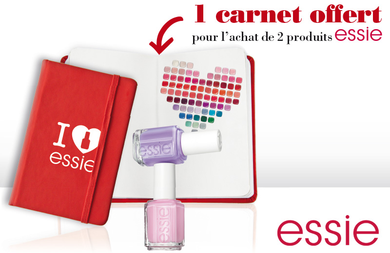 offre carnet essie